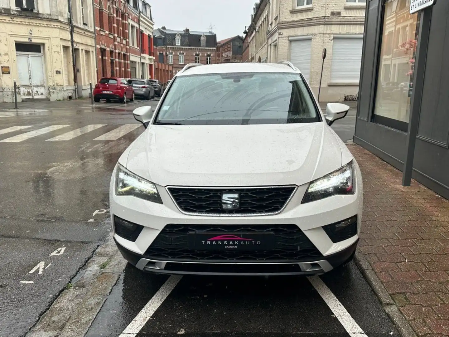 SEAT Ateca 1.4 EcoTSI 150 ch ACT Start/Stop DSG7 Style / APPLE CARPLAY / CAMERA DE RECUL Blanc - 2