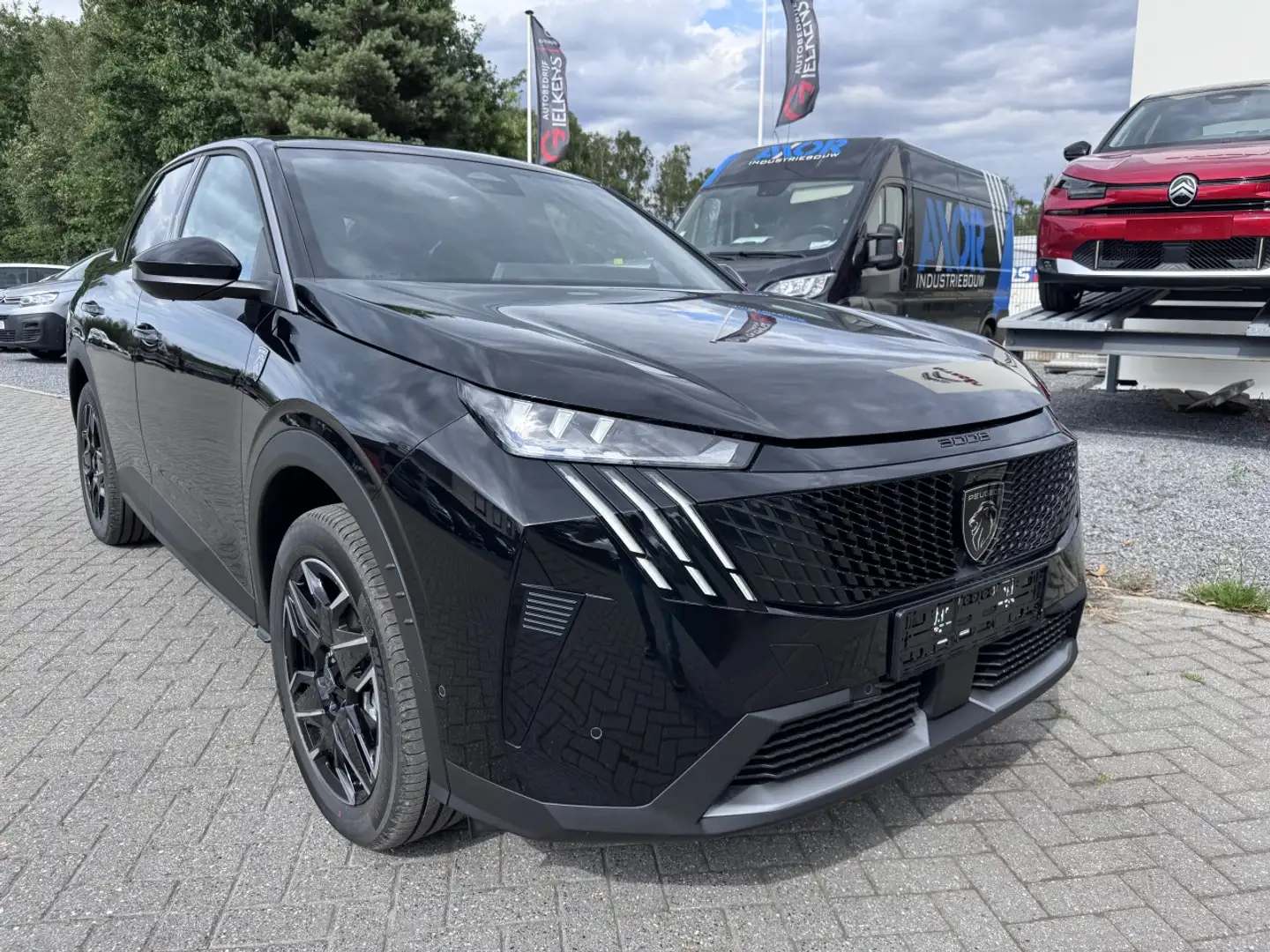 Peugeot 3008 Hybrid 136 GT Zwart - 2