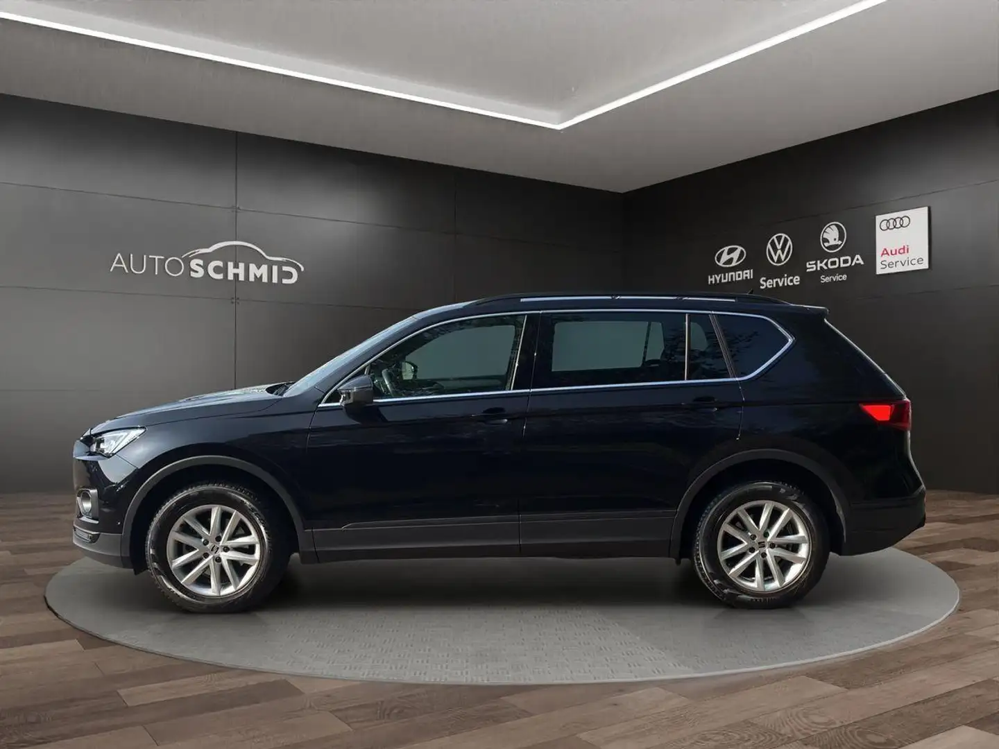 SEAT Tarraco Style 1.5 16V TSI  7-Sitzer PDC v+h RFK Winter-Pak Zwart - 2