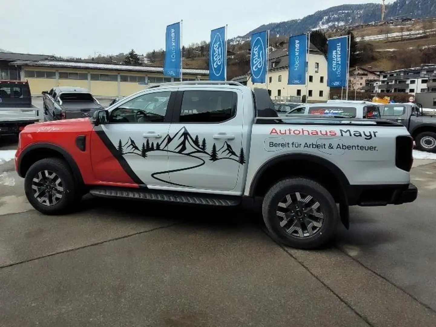 Ford Ranger Plug-in-Hybrid Wildtrak 4WD Doppelkabine Weiß - 2