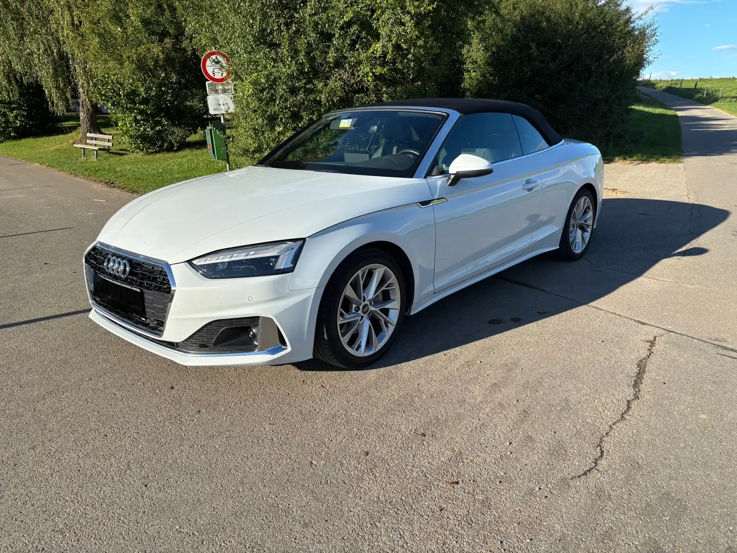 Audi A5 40 TFSI advanced Weiß - 1