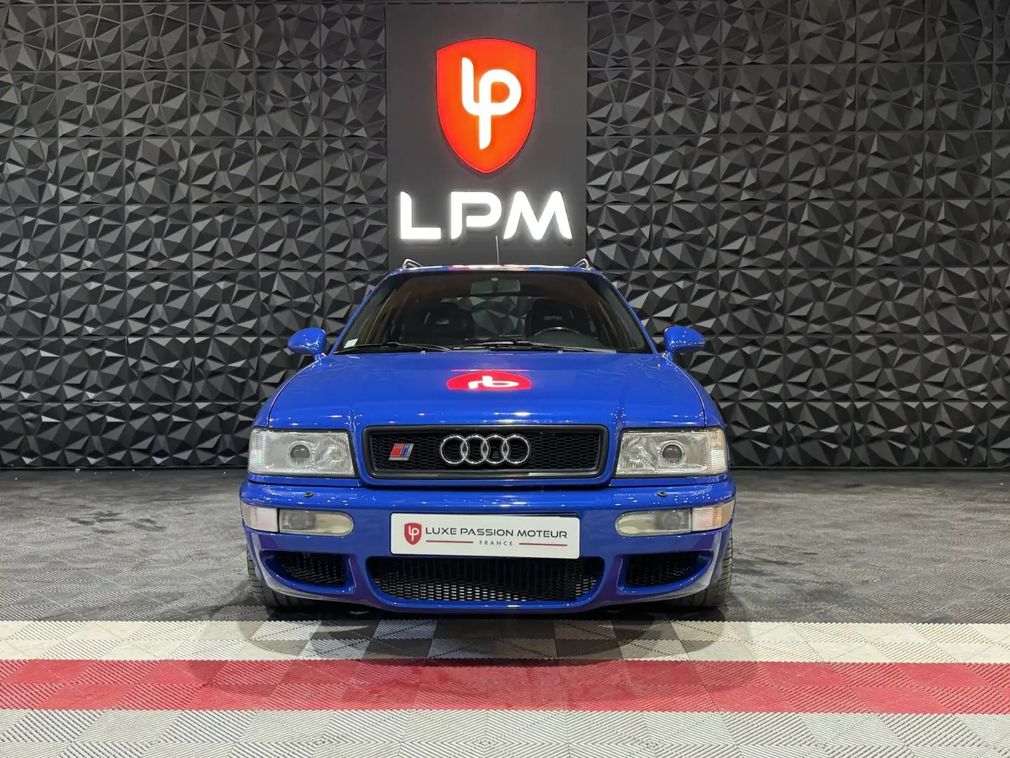 Audi RS2 AVANT PORSCHE QUATTRO 2.2 TURBO 315ch 5 CYLINDRES BLEU NOGARO Blau - 2