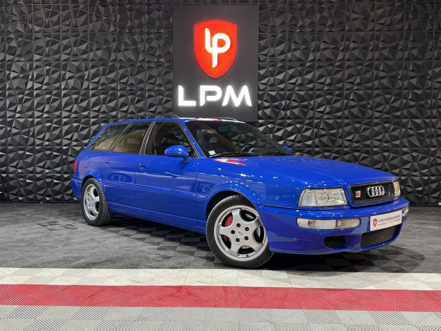 Audi RS2 AVANT PORSCHE QUATTRO 2.2 TURBO 315ch 5 CYLINDRES BLEU NOGARO Blau - 1