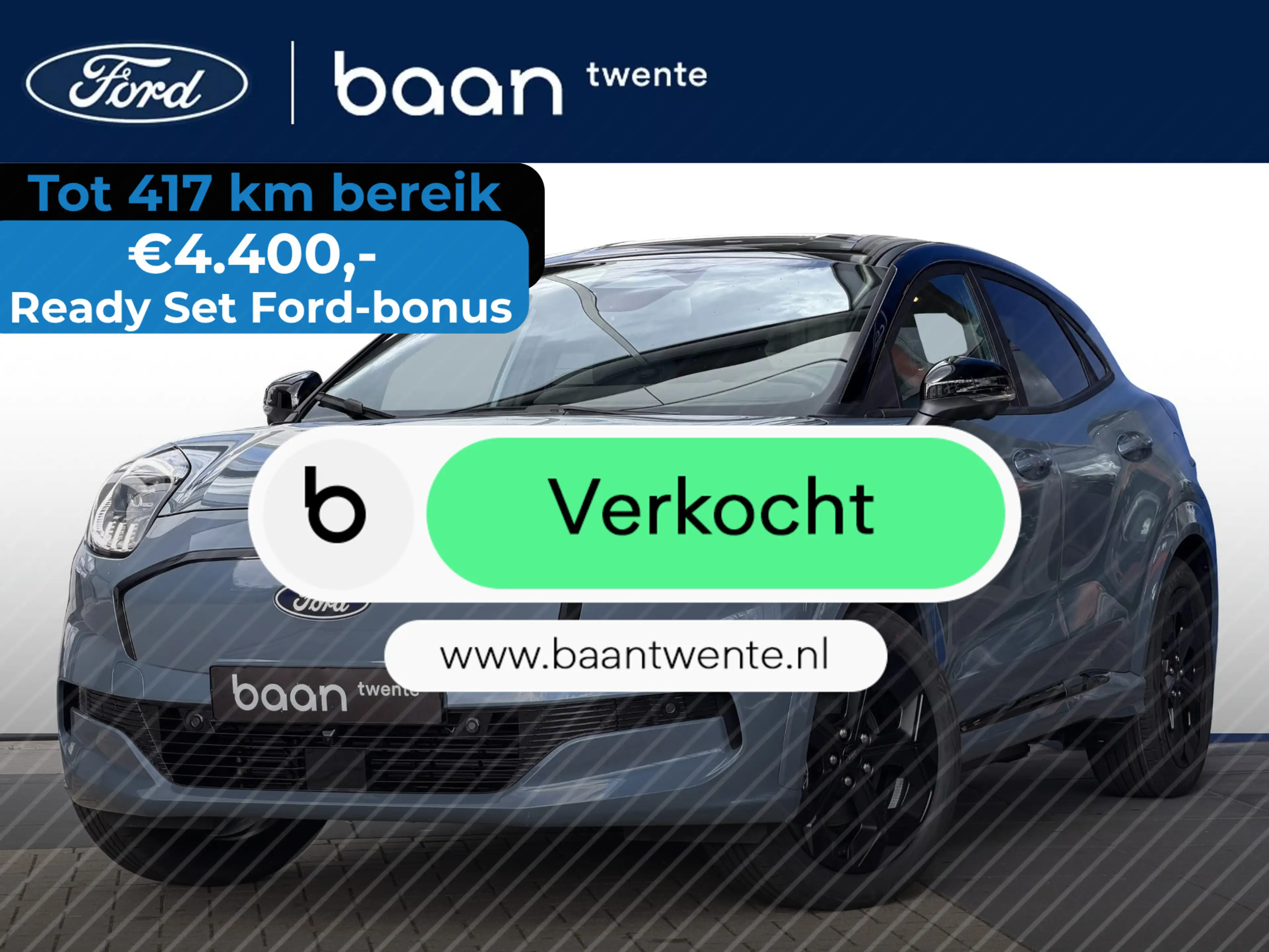 Ford Puma Gen-E BlueCruise Edition 47 kWh | Vapor Blue | 404 km WL