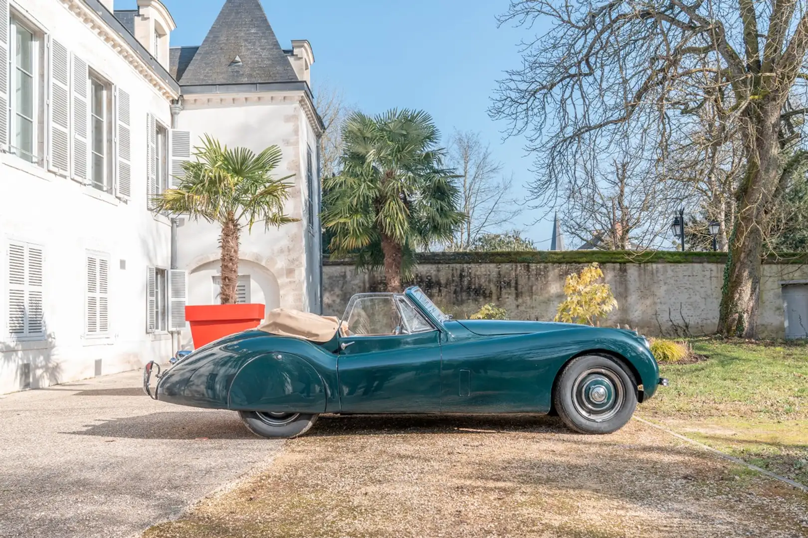 Jaguar XK 120 Cabriolet - 1954 - Matching numbers Grün - 2