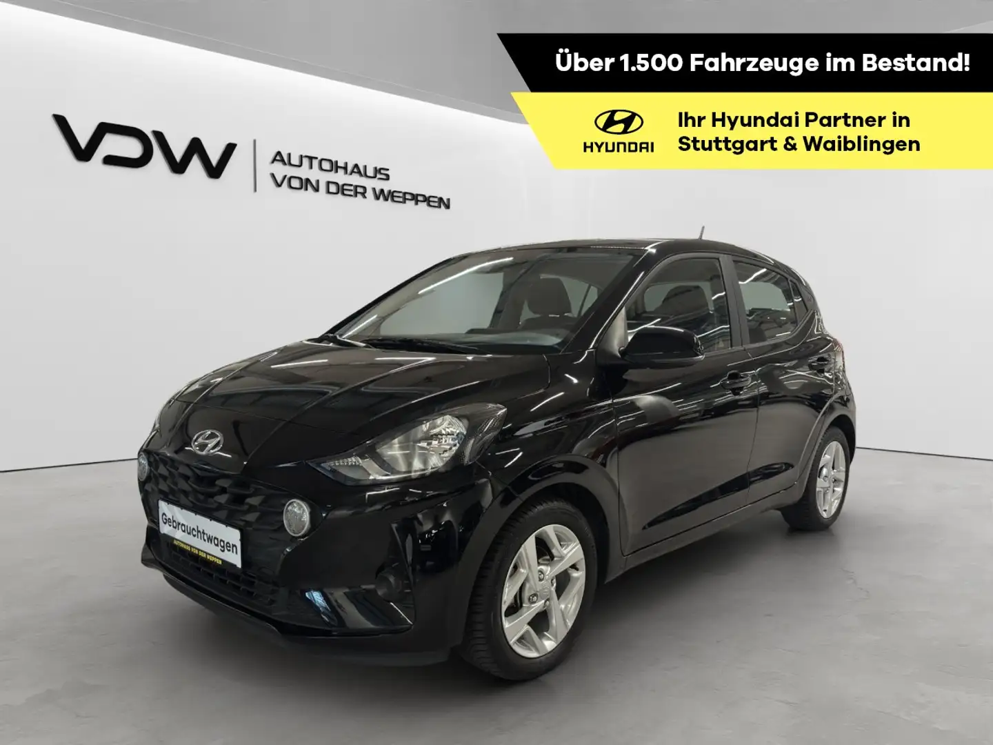 Hyundai i10 Trend Klima Einparkhilfe Sitzheizung Fenster el. Negro - 1