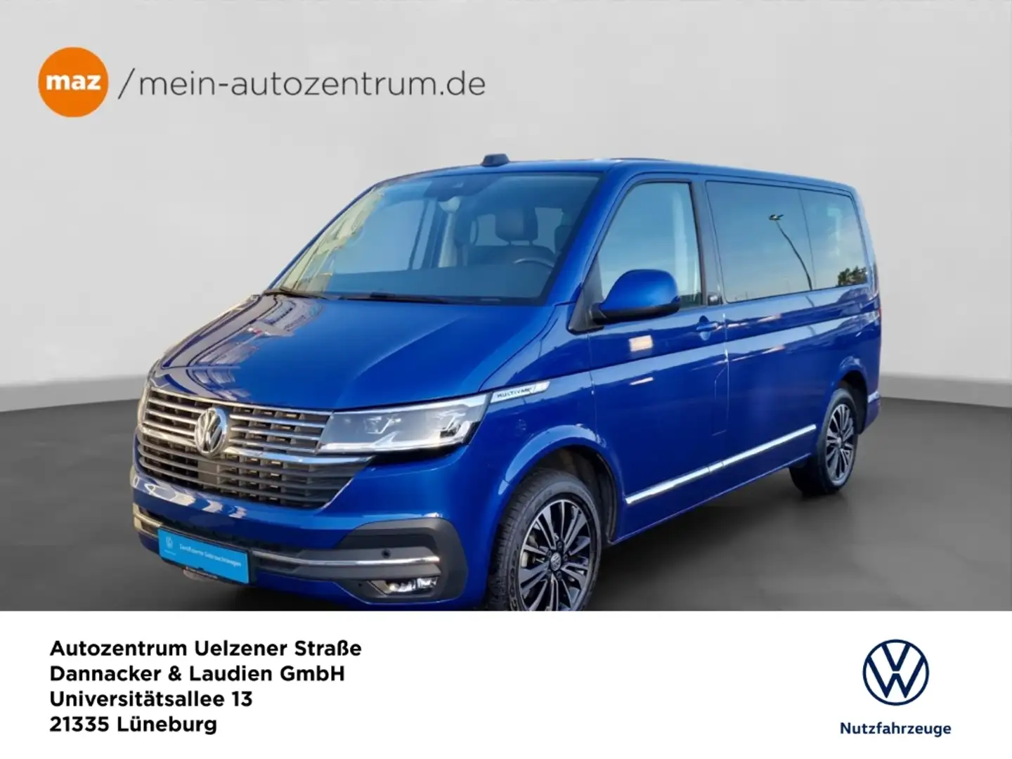 Volkswagen T6.1 Multivan 2.0 TDI Generation Six Alu LED AHK Navi ACC Sitzh. Bleu - 1