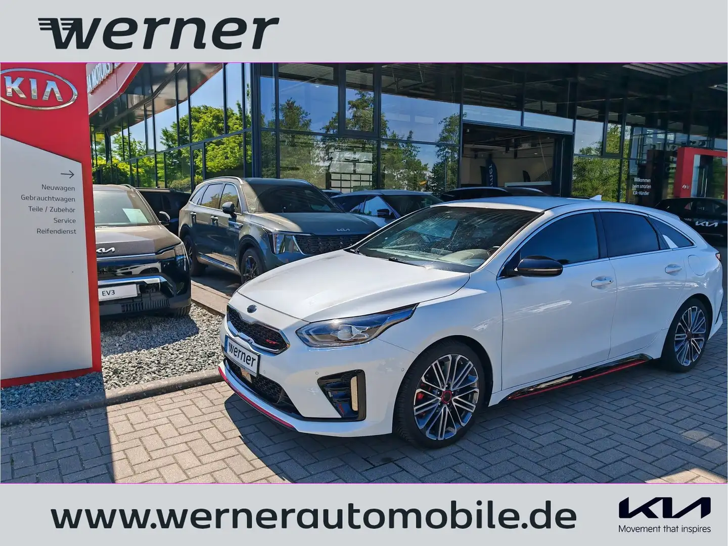 Kia Proceed 1.6 T GT DCT Komfort-Paket JBL Navi Weiß - 1
