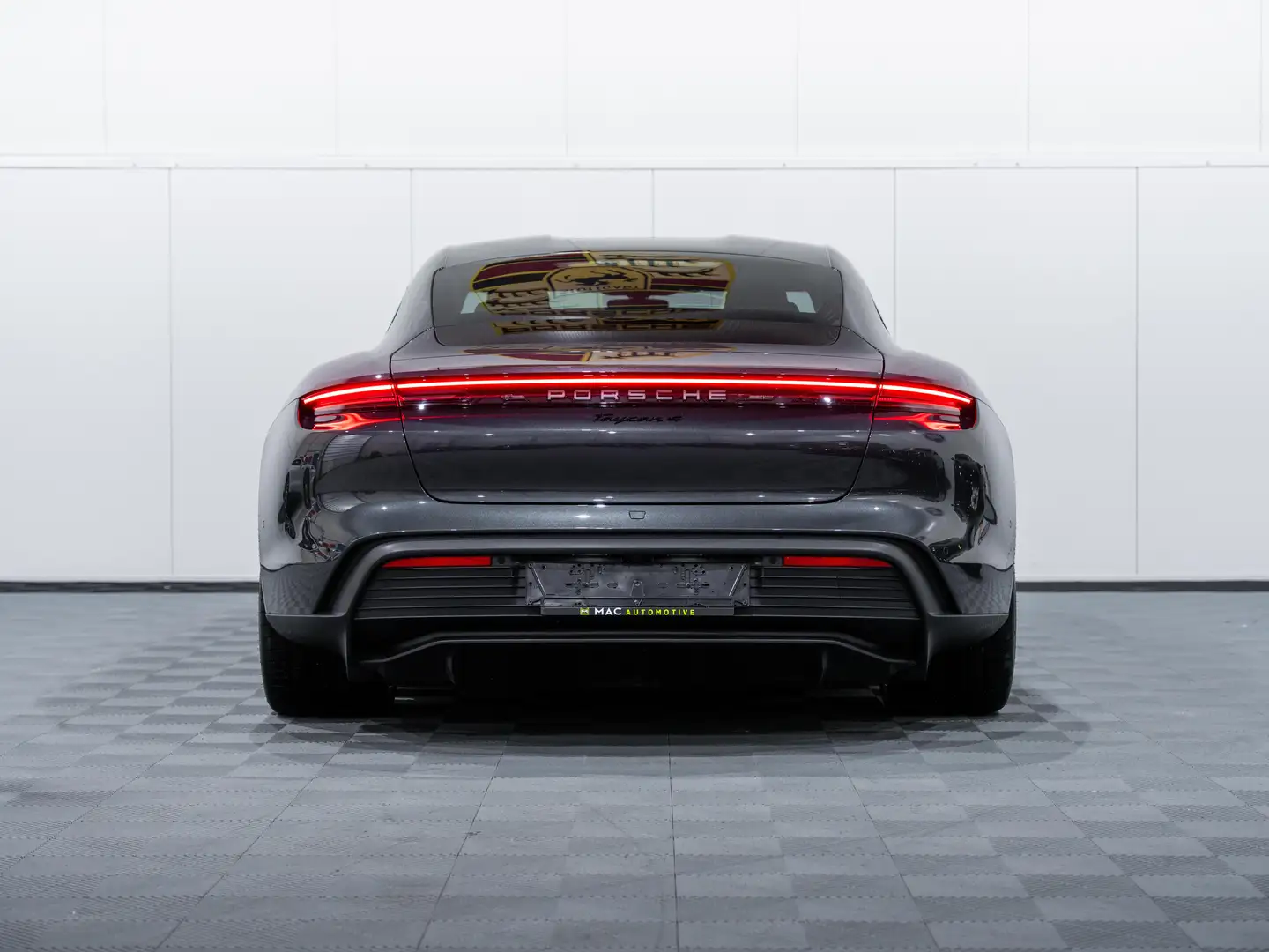 Porsche Taycan 4 FACE LIFT 4X4 Perf Batt+/Achterasbest/Pas Displ Gris - 2