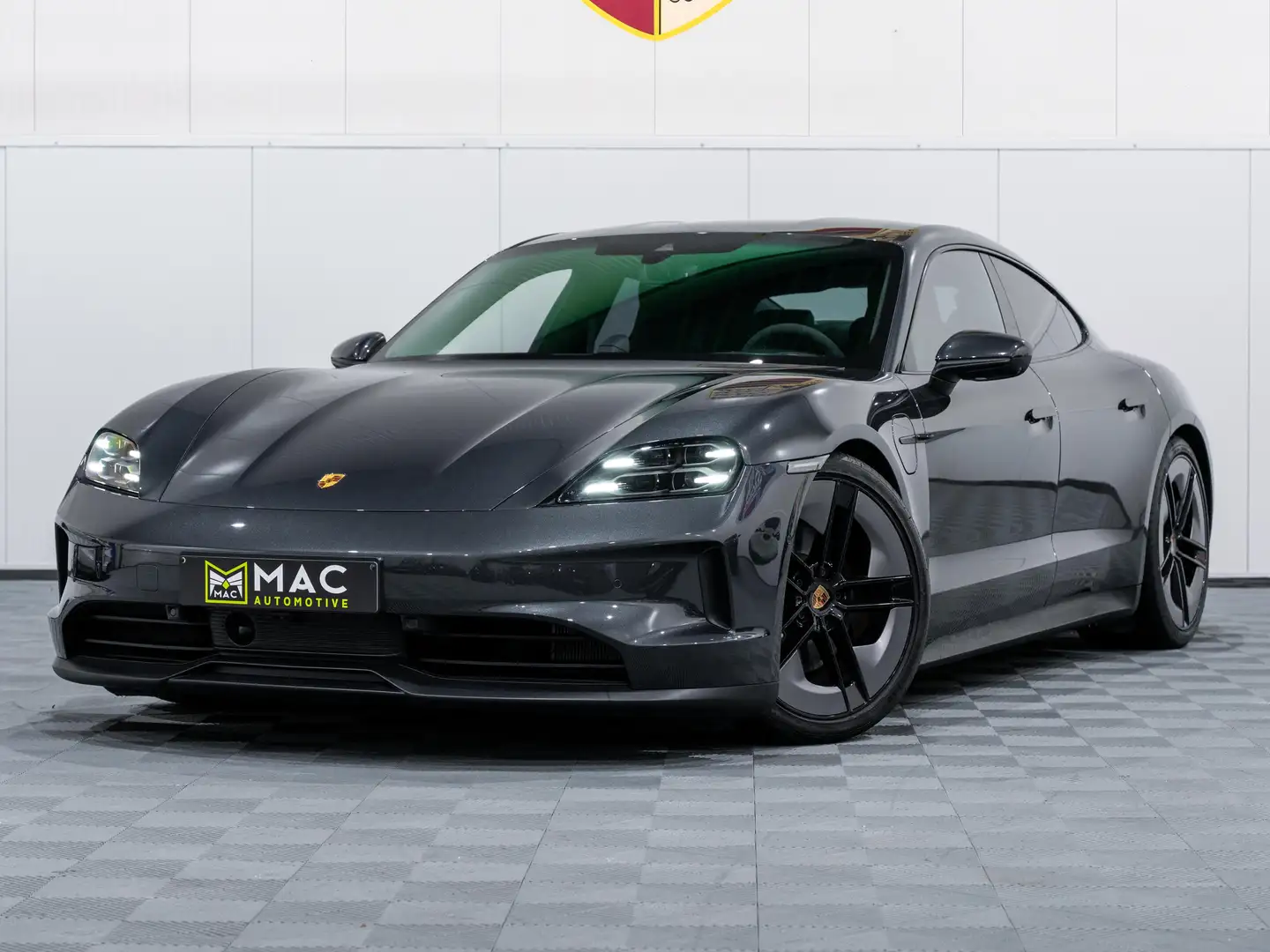 Porsche Taycan 4 FACE LIFT 4X4 Perf Batt+/Achterasbest/Pas Displ Gris - 1
