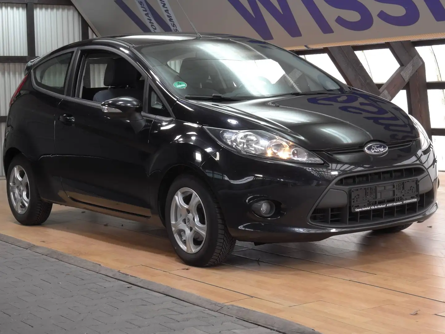 Ford Fiesta Fiesta 1.6 TDCi Champions Ed. EU5 läuft gut Nero - 1