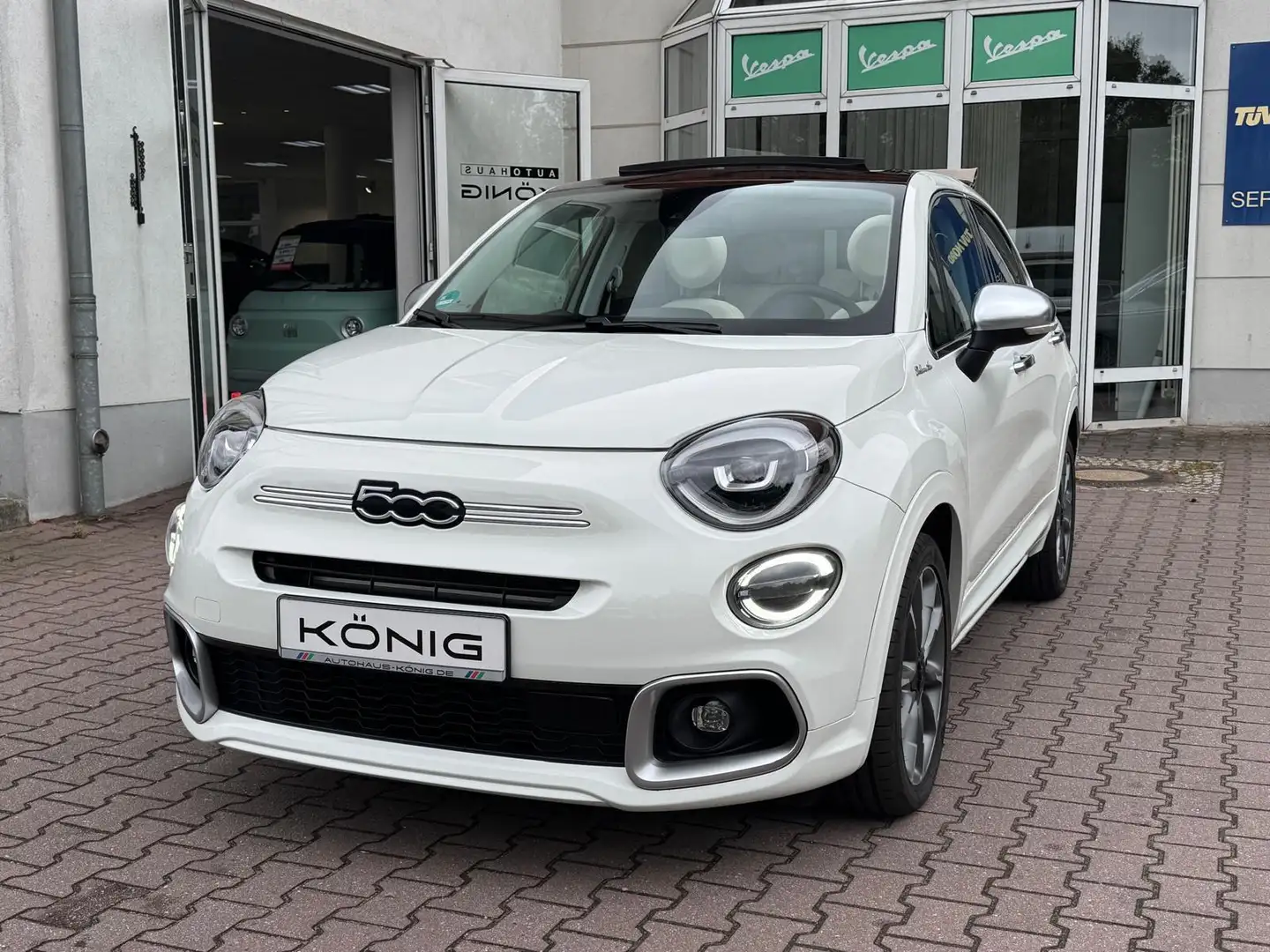 Fiat 500X Dolcevita AUTOMATIK*FALTDACH*LEDER*KAMERA Blanc - 1