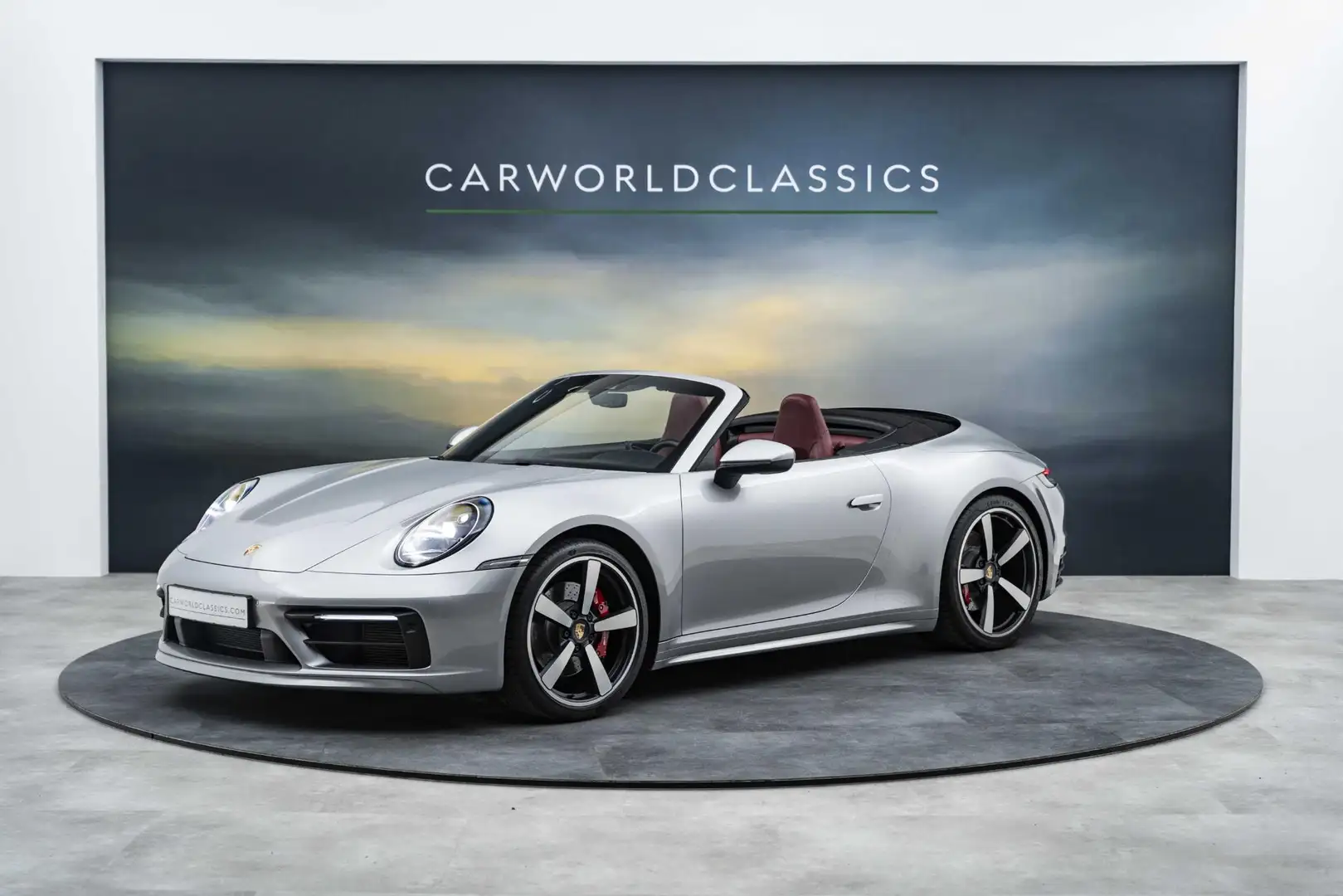 Porsche 992 992 - 3.0 CARRERA S CABRIO | 4w sturing Argent - 2
