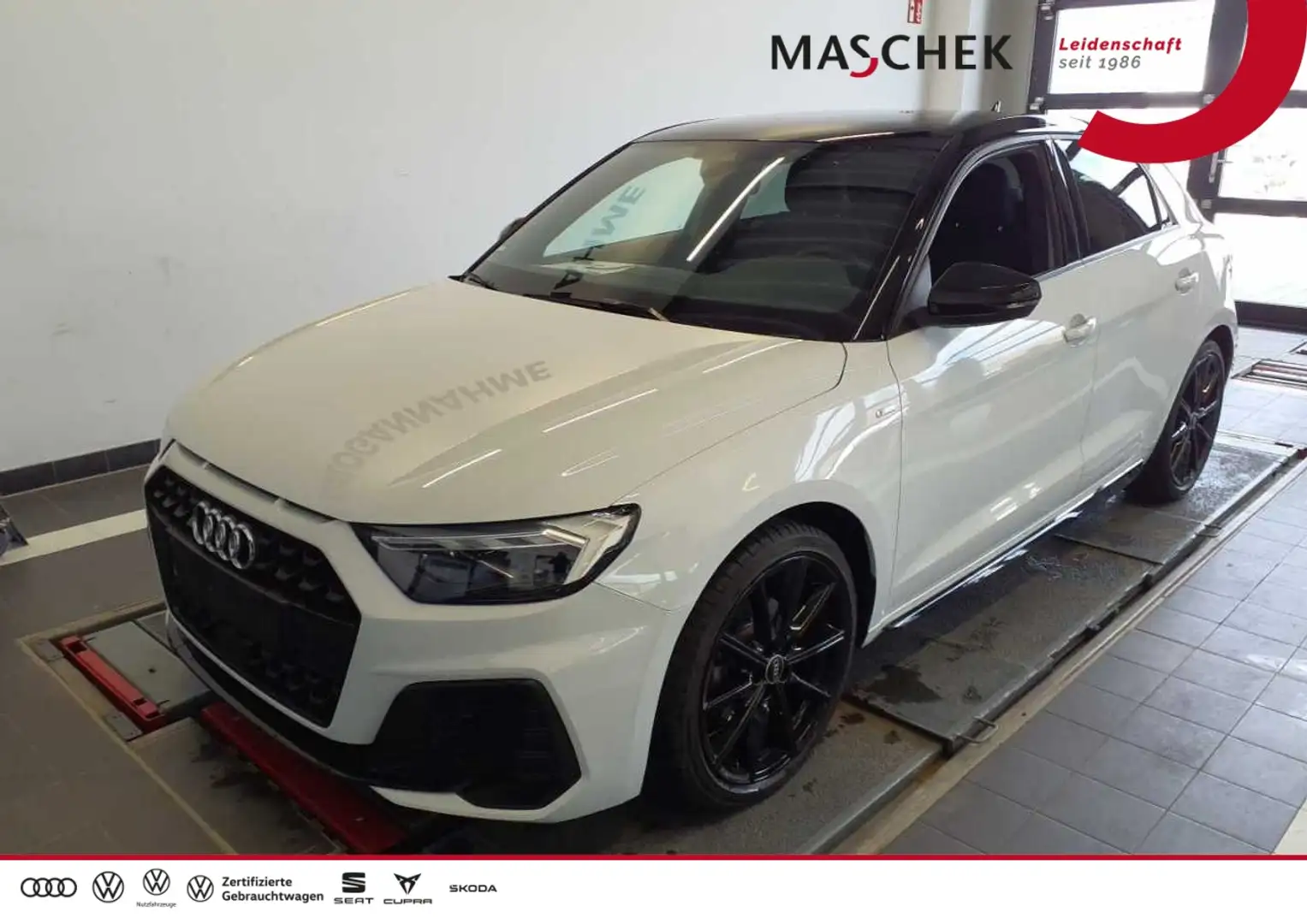 Audi A1 Sportback S line 35 TFSI LED Naviplus Black VC GRA Weiß - 1