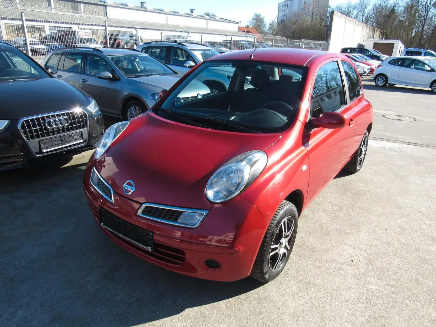 Nissan Micra KLIMA,ALU,68000 KM. Rouge - 1