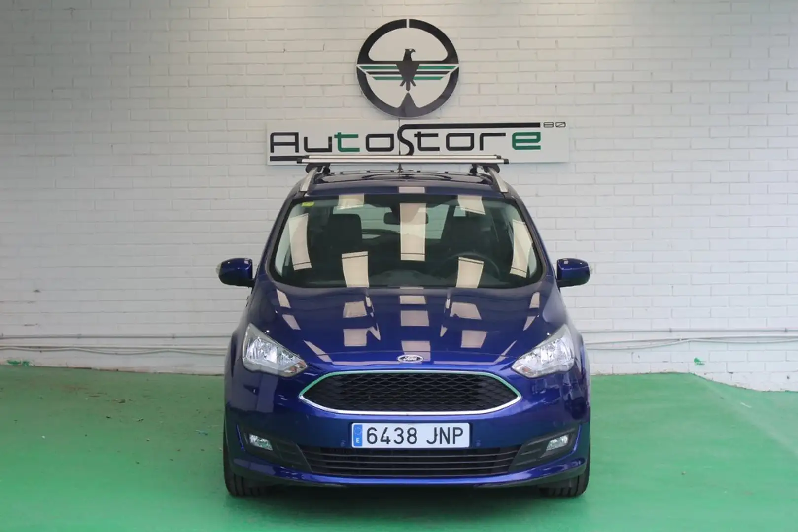 Ford Focus C-Max 1.0 EcoBoost 125CV Trend+ Blauw - 2