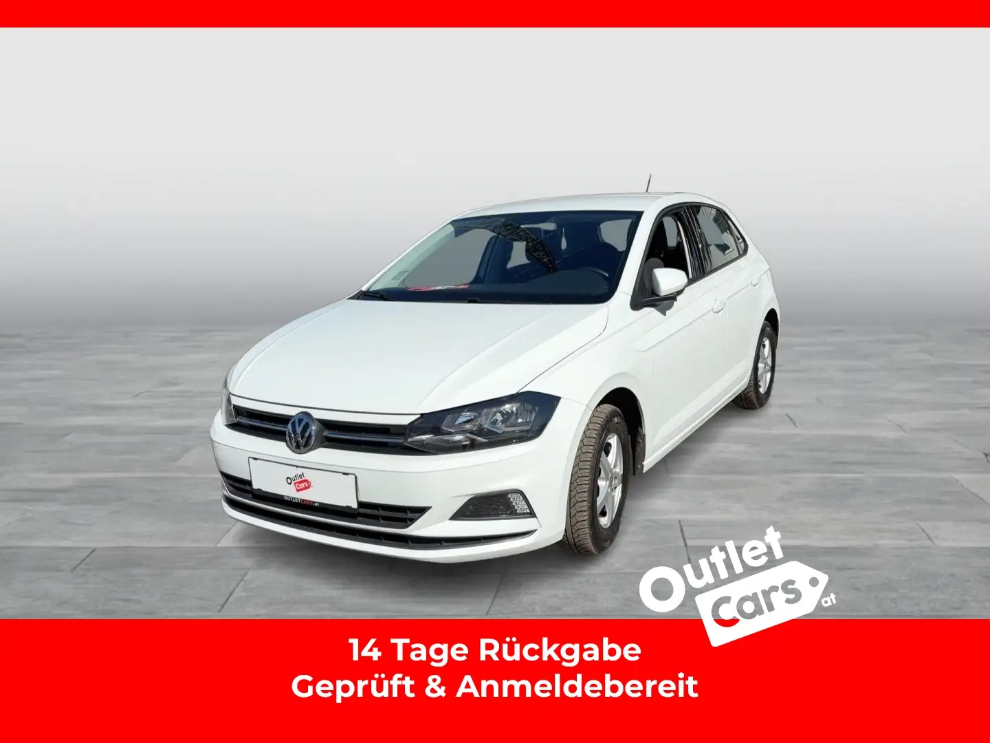 Volkswagen Polo VI 1.0 TSI Comfortline LM Weiß - 1