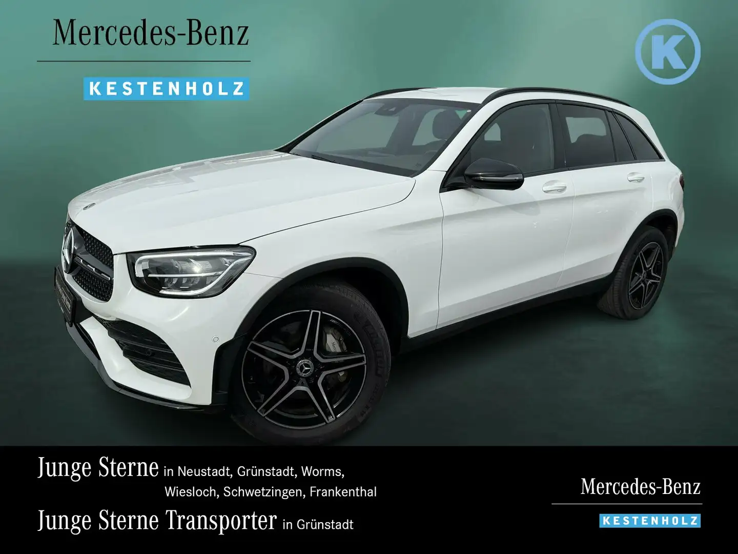 Mercedes-Benz GLC 300 GLC 300 de 4M AMG+NIGHT+AHK+DISTRO+SOUND+KAMERA Weiß - 1