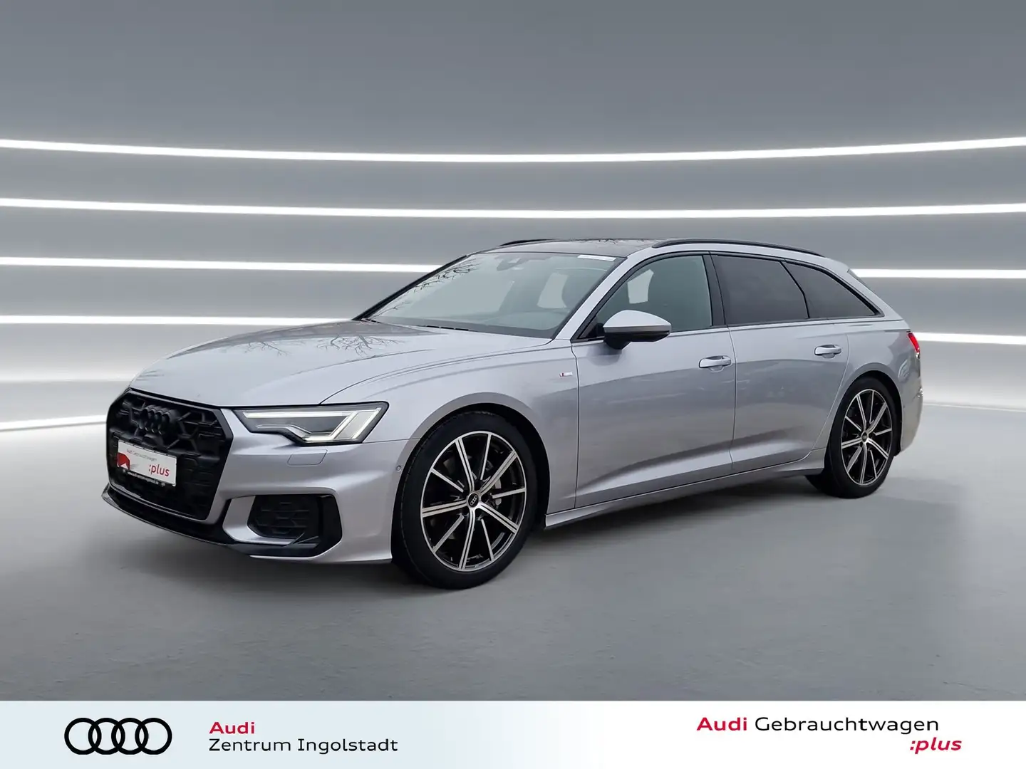 Audi A6 Avant 45 TDI qu S line MATRIX AHK PANO 20" Silber - 2