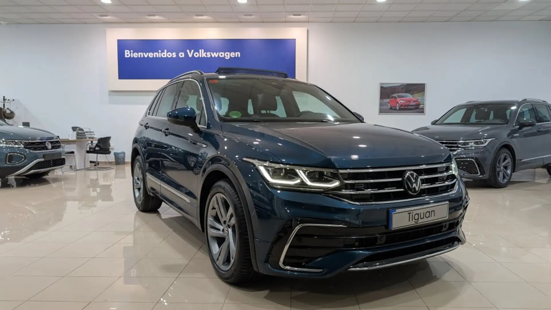 Volkswagen Tiguan 2.0TDI R-Line DSG 110kW Bleu - 1