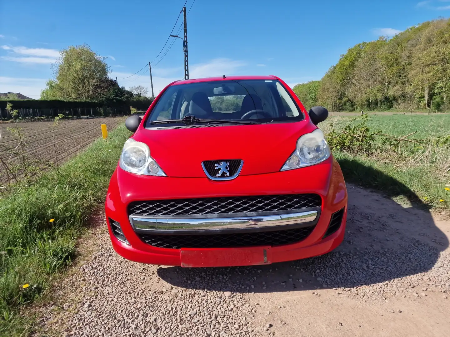 Peugeot 107 1.0i Trendy ✴️ garantie  12mois ✴️ Rouge - 2