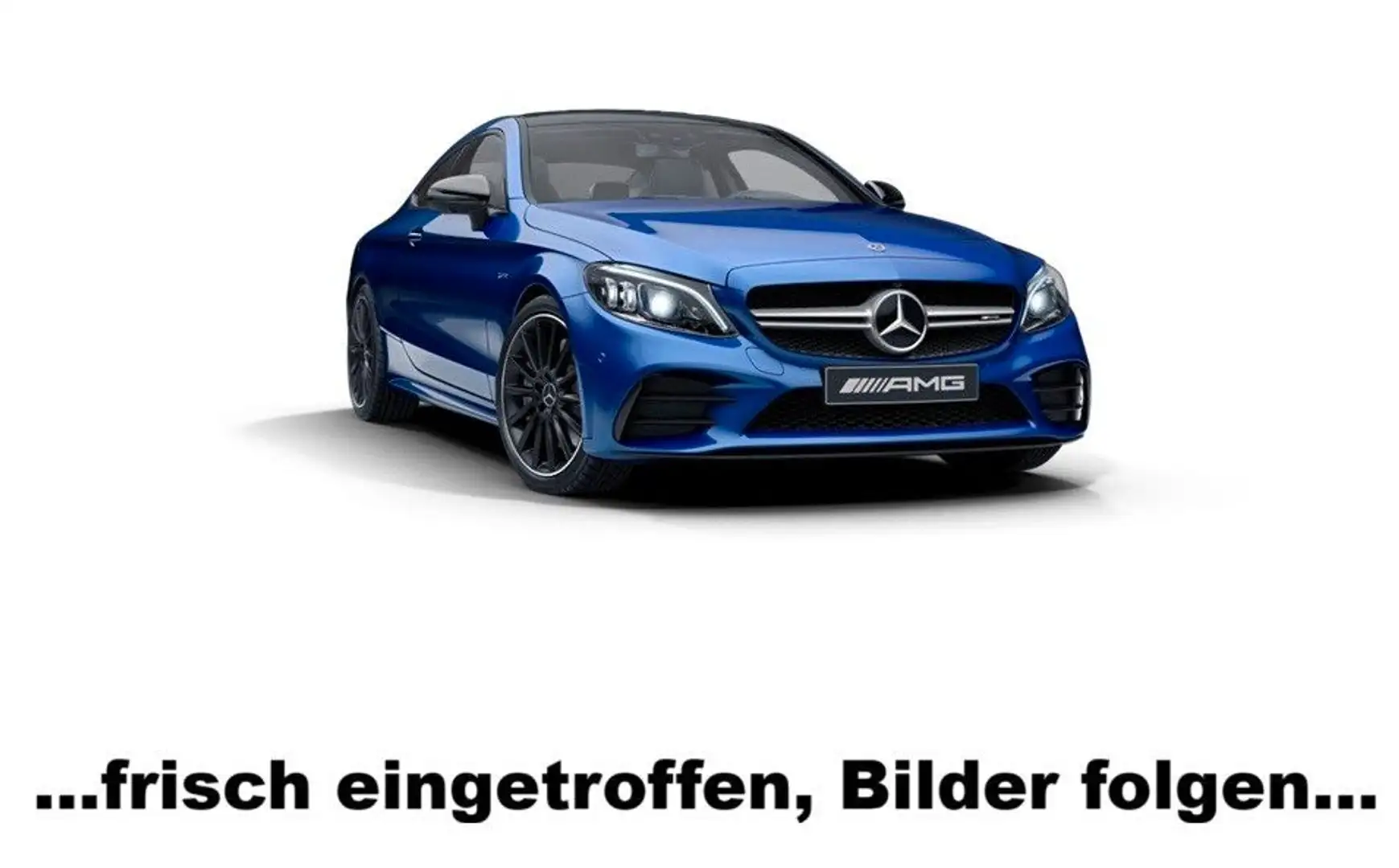 Mercedes-Benz C 43 AMG Coupé 4M Klappe ACC Burmester 360° HUD Blau - 1