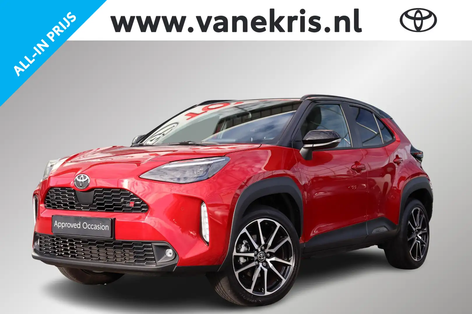 Toyota Yaris Cross 1.5 Hybrid 130 GR Sport, GR Pack, Panoramadak Appl Rood - 1