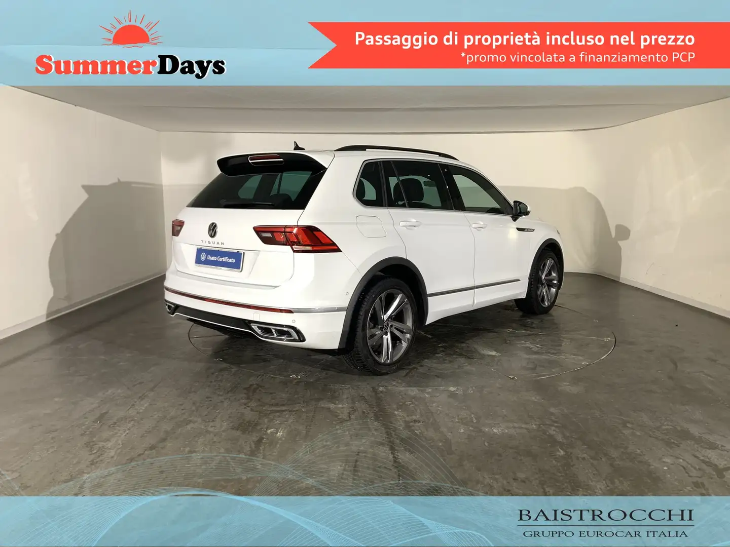 Volkswagen Tiguan 2.0 tdi r-line 150cv dsg Blanco - 2