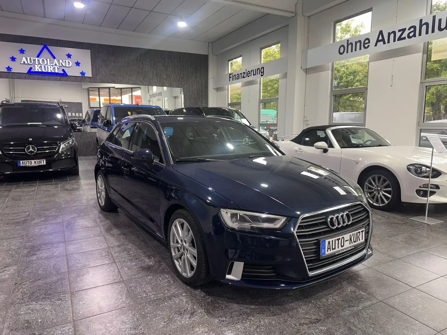 Audi A3 2,0TDI*Sportback*Sport*LED*Navi Grün - 1