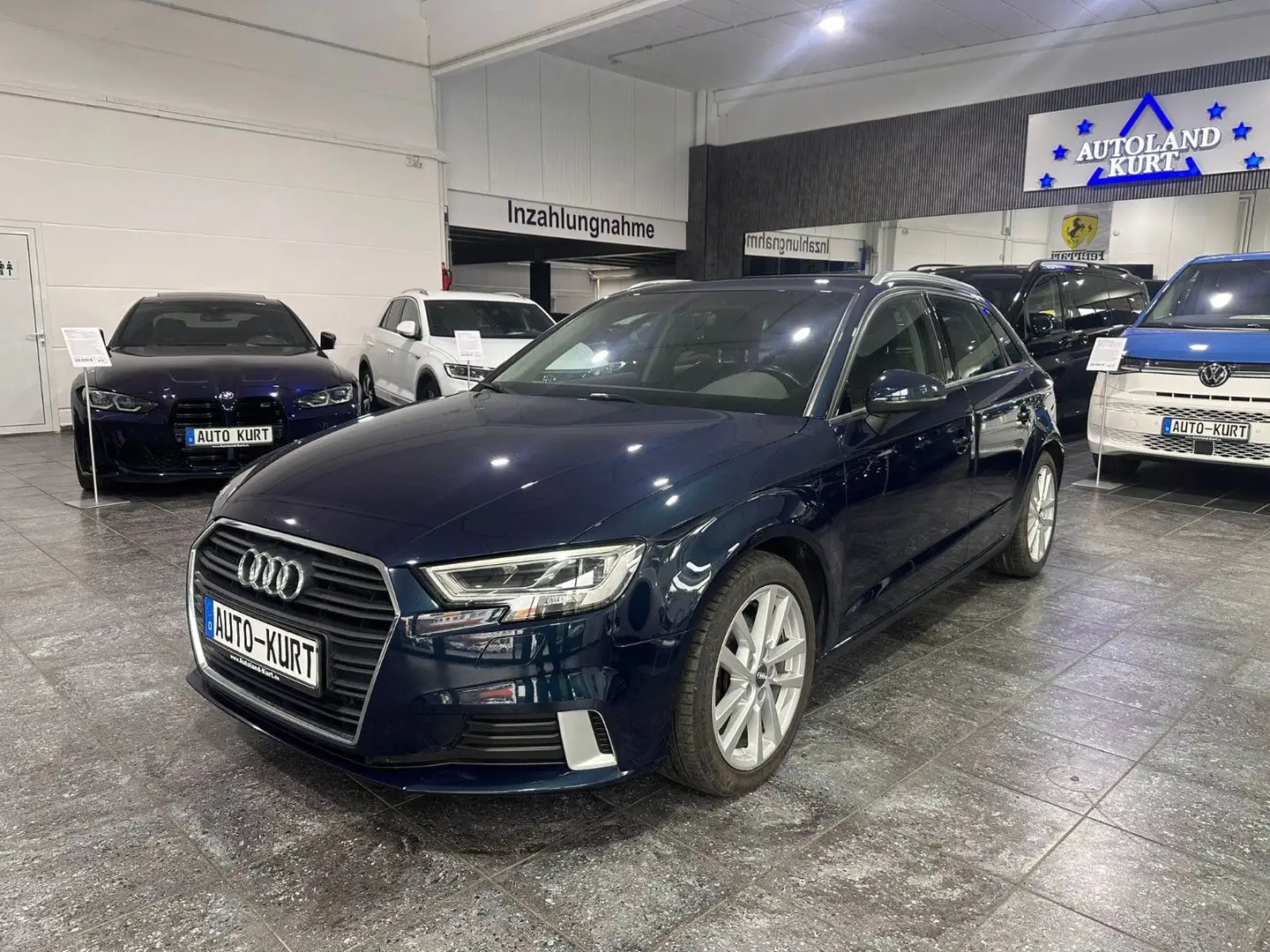 Audi A3 2,0TDI*Sportback*Sport*LED*Navi Grün - 2