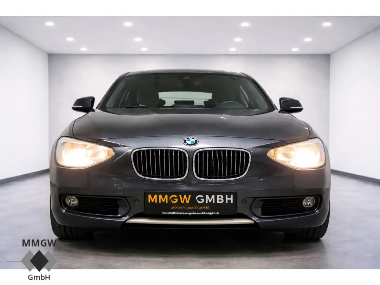 BMW 120 d SHD/Navi/AHK/Soundsystem/Klimaautom/Fahrerprofil Gris - 2