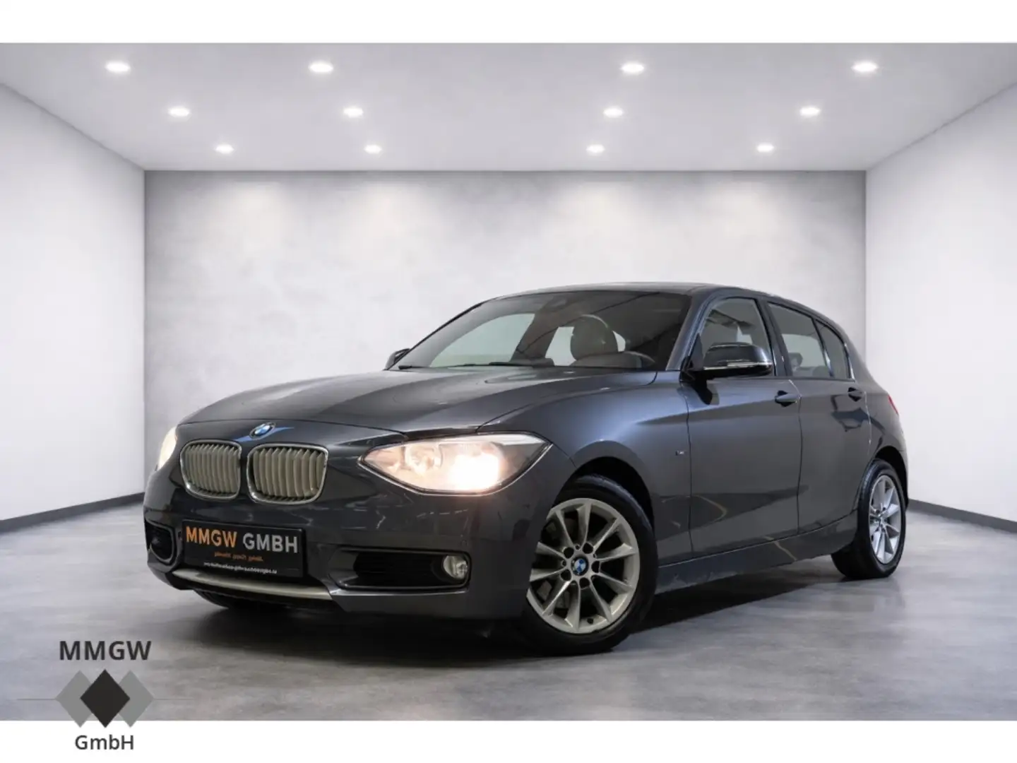 BMW 120 d SHD/Navi/AHK/Soundsystem/Klimaautom/Fahrerprofil Gris - 1
