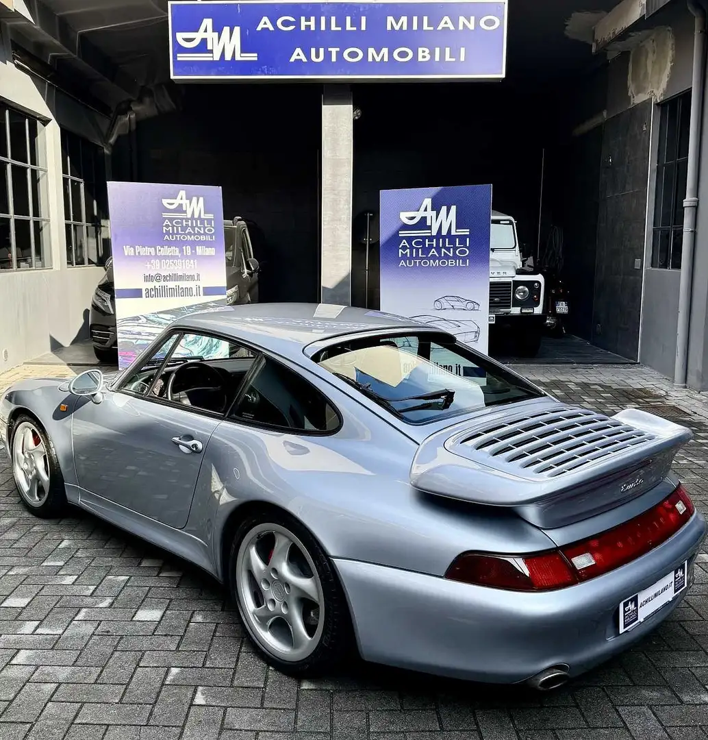 Porsche 993 911 UFF.ITALIA Turbo 3.6 biturbo cat Coupé  SERVIC Gri - 2
