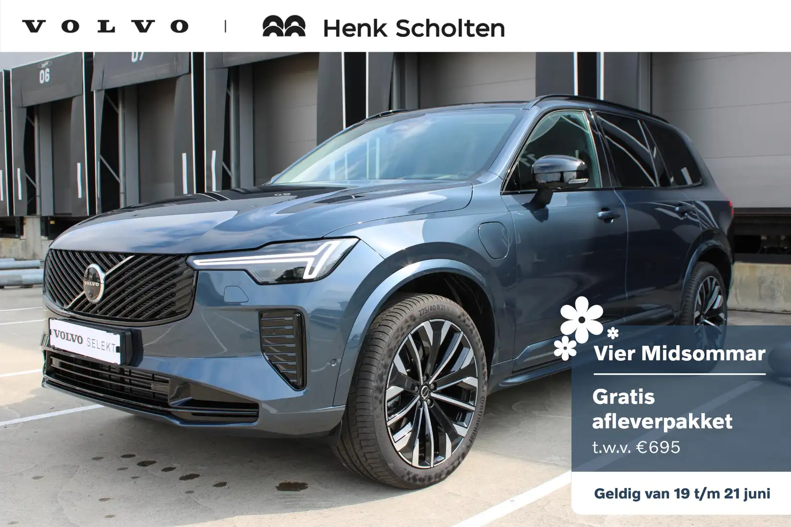 Volvo XC90 T8 455PK Plug-in hybrid AWD Plus Dark | Bowers & W Bleu - 1