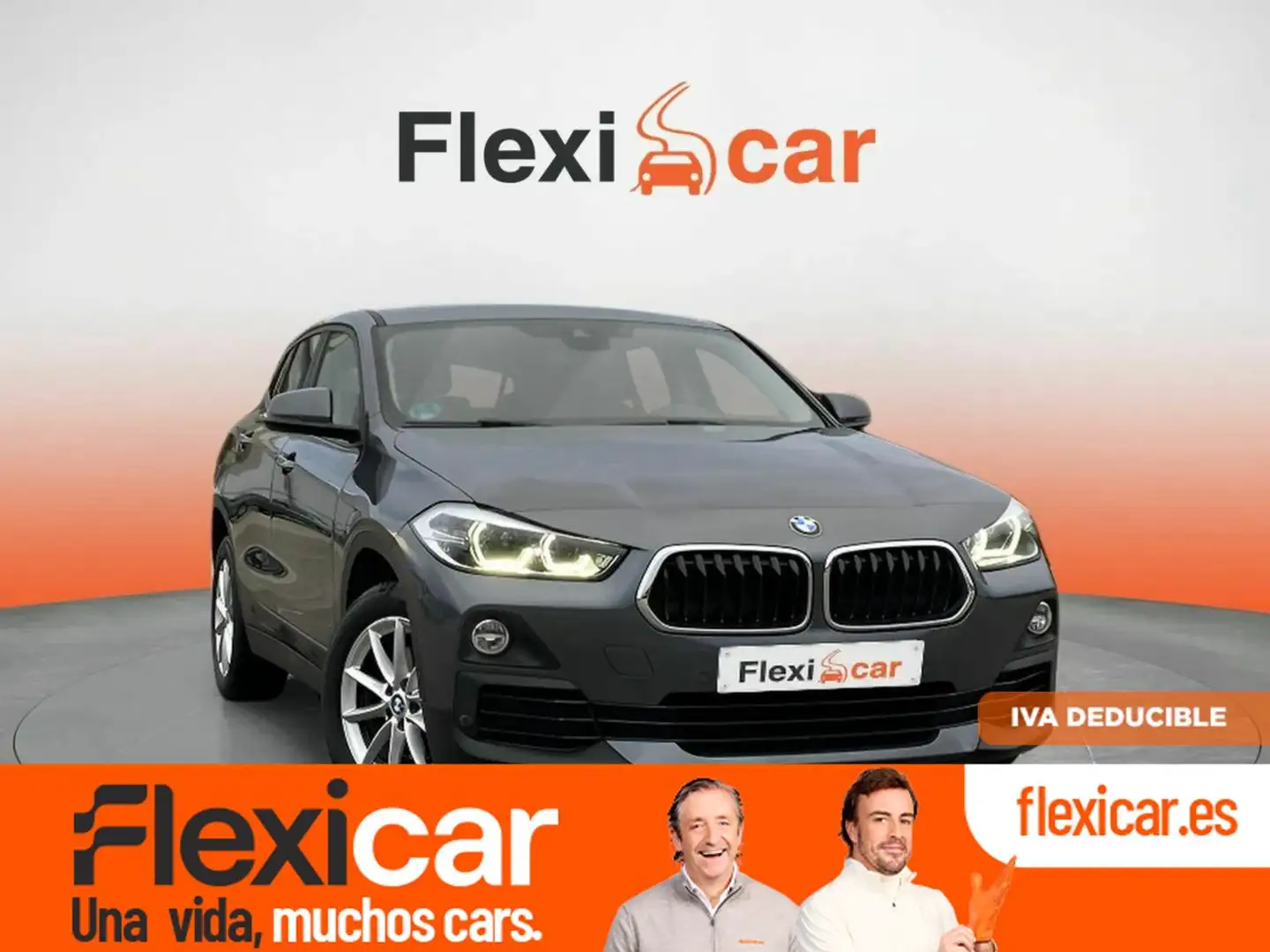 BMW X2 sDrive 18dA Gris - 1