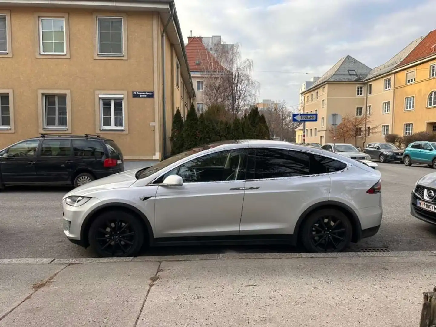 Tesla Model X Model X 75D 75kWh (mit Batterie) Silber - 1