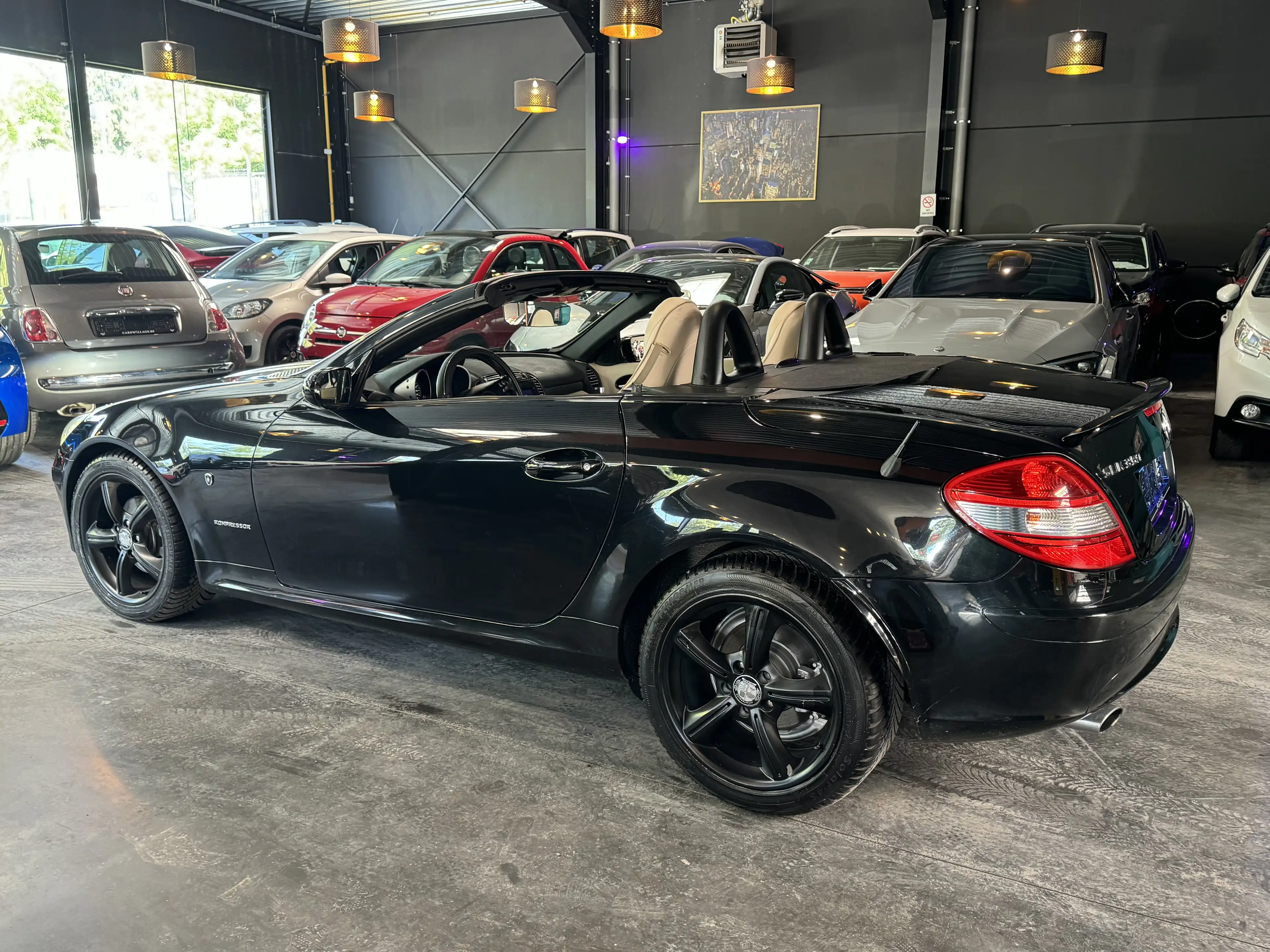 Mercedes-Benz SLK 200 Kompressor - ECRAN MULTI - LED - JANTES 17p — photo 3