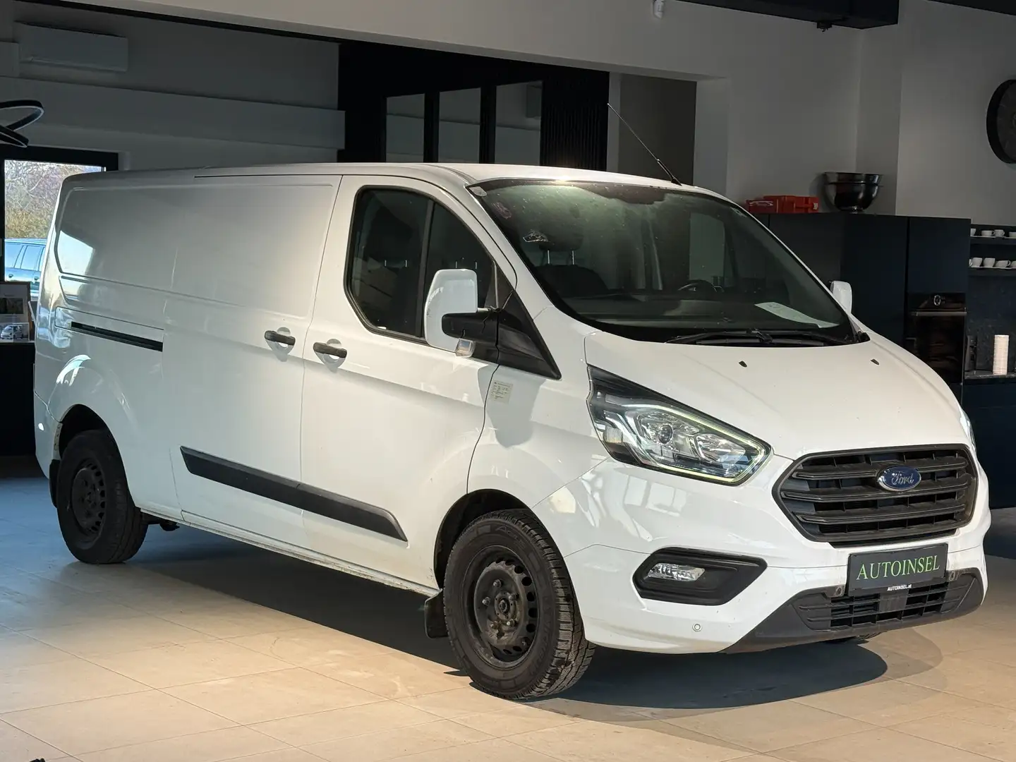 Ford Transit Custom 340 L2 2 Schiebetüren+Tempomat+MwSt. ausweisbar Wit - 2
