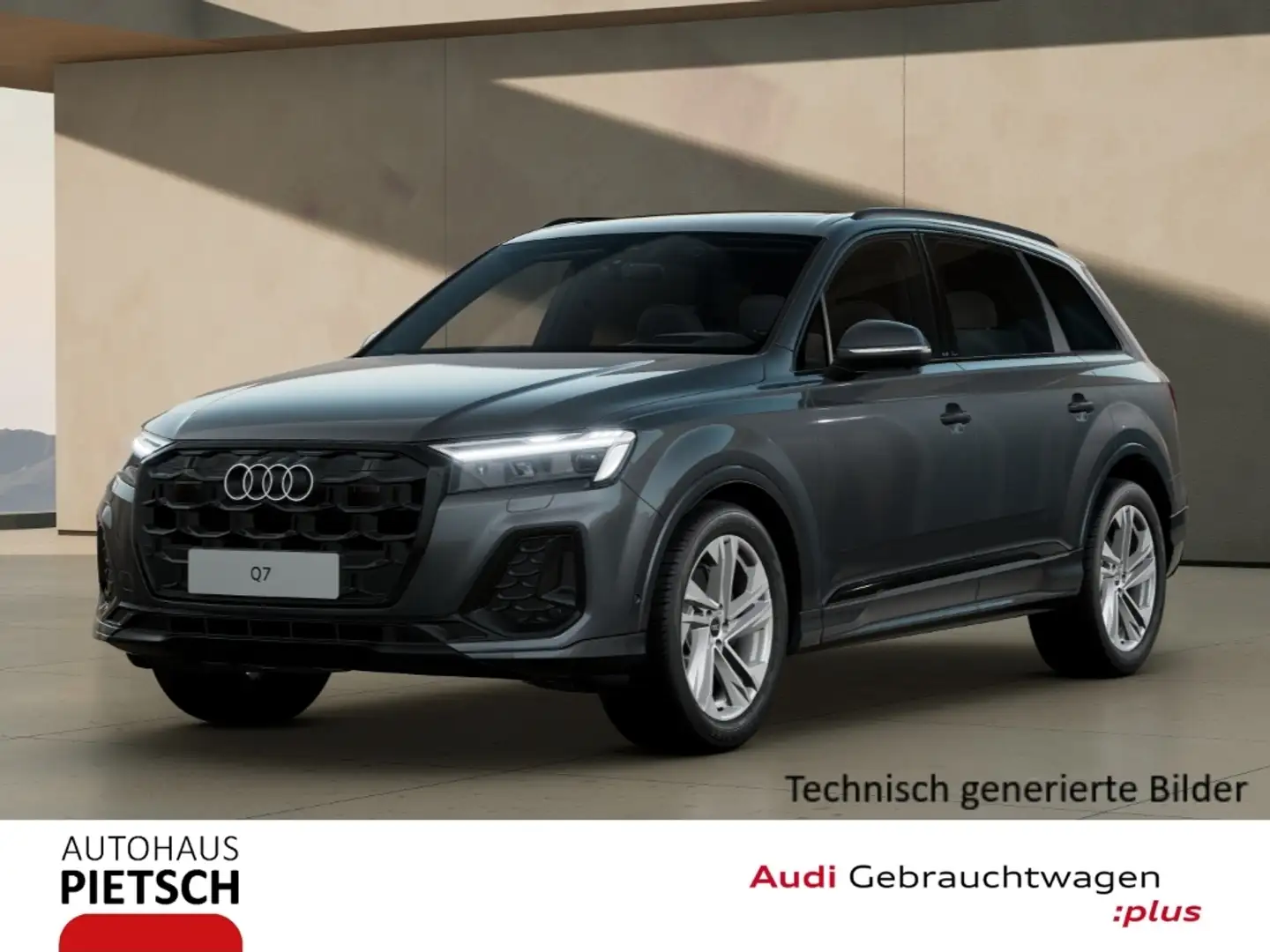 Audi Q7 50 TDI S-Line quattro HUD Luftfederung AHK PANO NA Grigio - 1