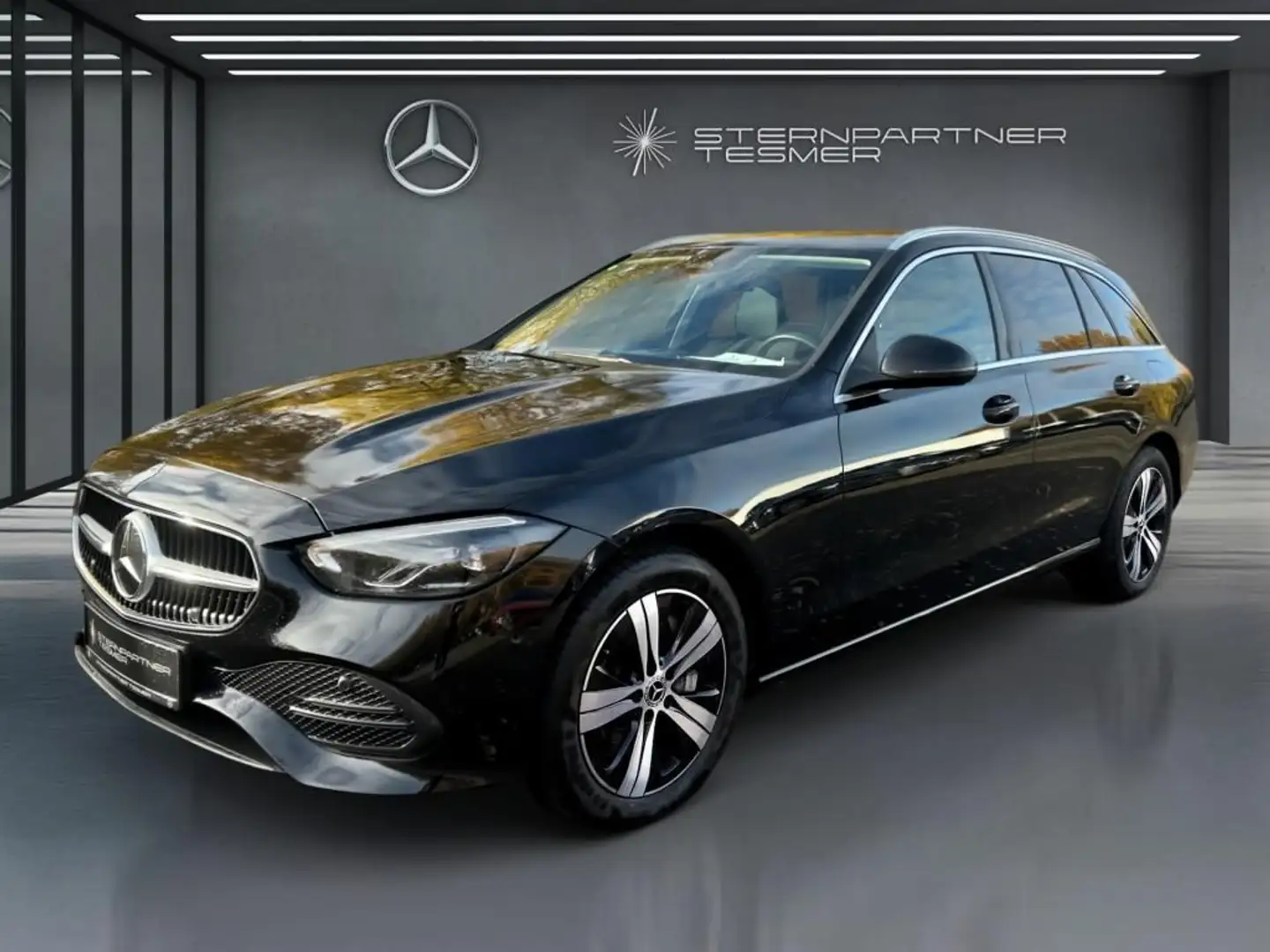 Mercedes-Benz C 300 e T Avantgarde+MBUX+Ambiente+CarPlay+AHK Nero - 2