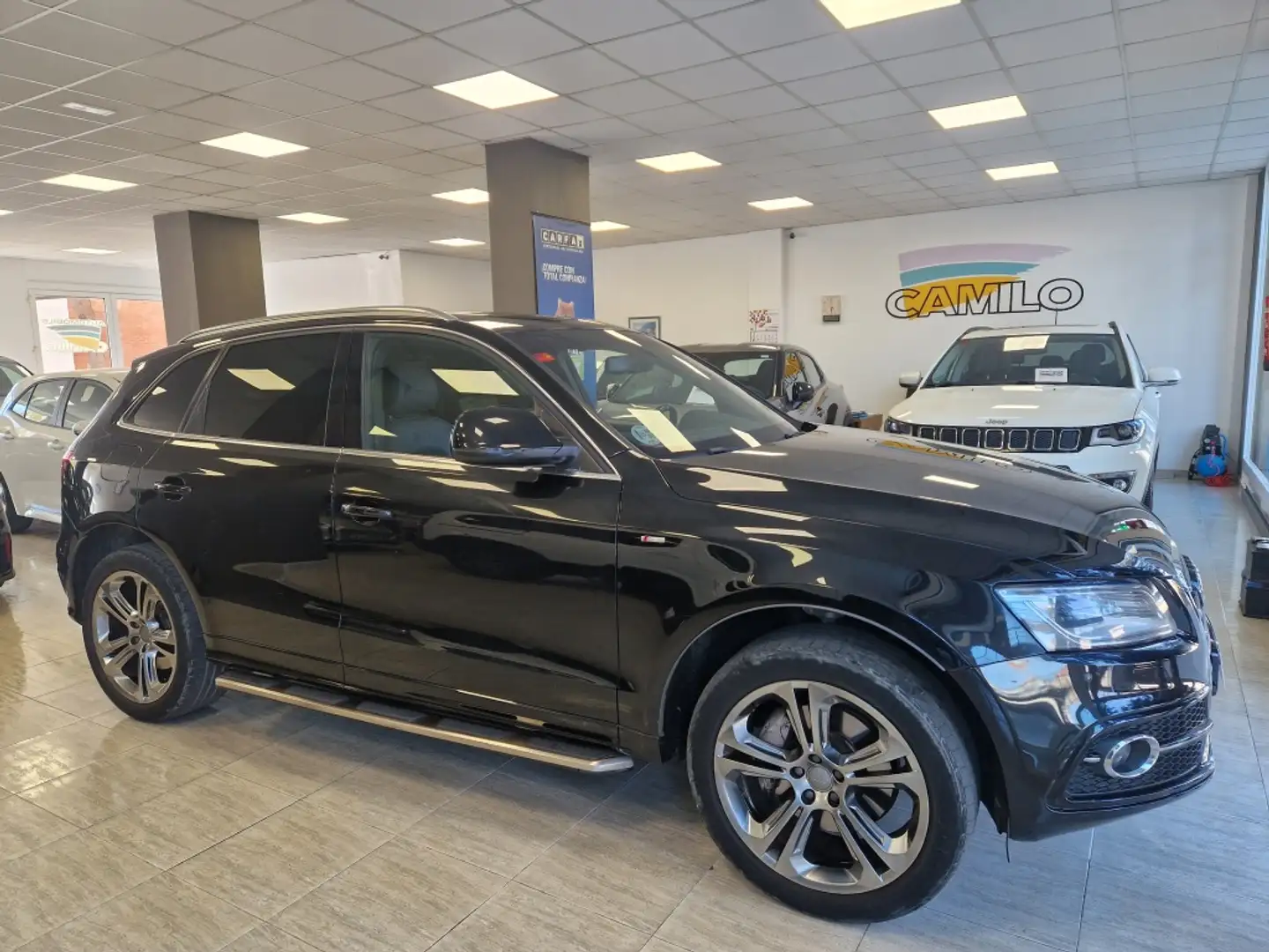 Audi Q5 3.0TDI quattro Ambition S-Tronic 245 Negro - 2