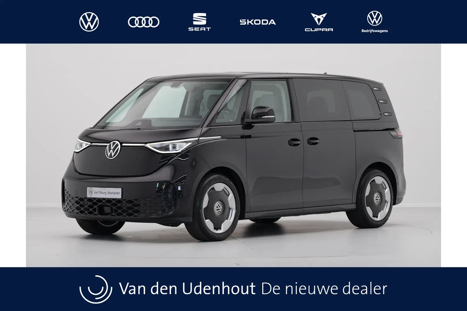 Volkswagen ID. Buzz Elektromotor 77kWh 204 1AT Pro Advantage Automaat Zwart - 1
