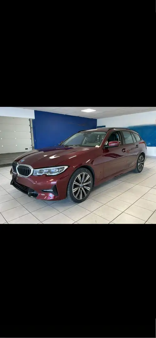 BMW 320 G21 320D SPORT LINE / BVA8 / TOIT OUVRANT Rosso - 1