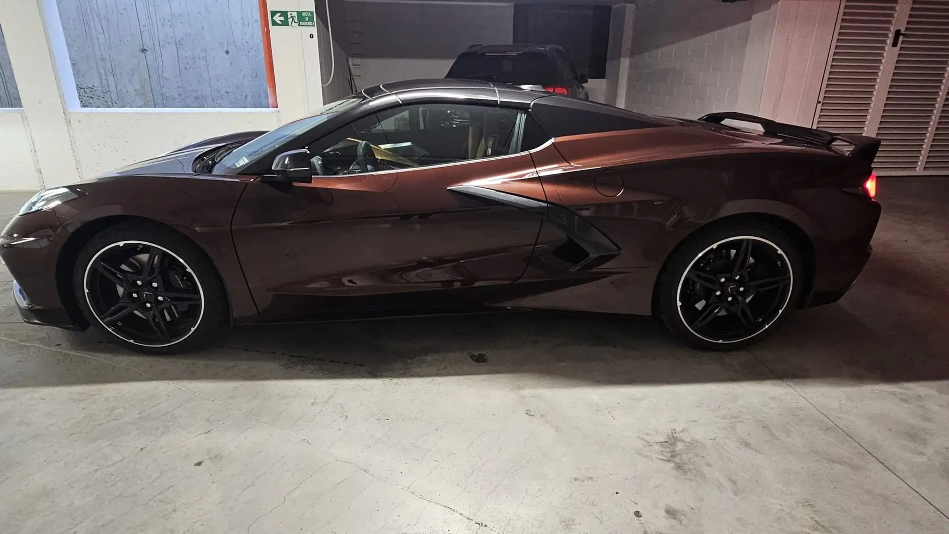 Corvette C8 C8 Cabrio 6.2 Stingray 3LT auto Marrone - 1