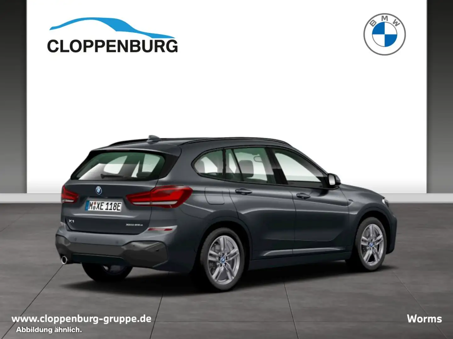 BMW X1 xDrive25e M Sportpaket Head-Up+Navi+SHZ+HiFi Grau - 2