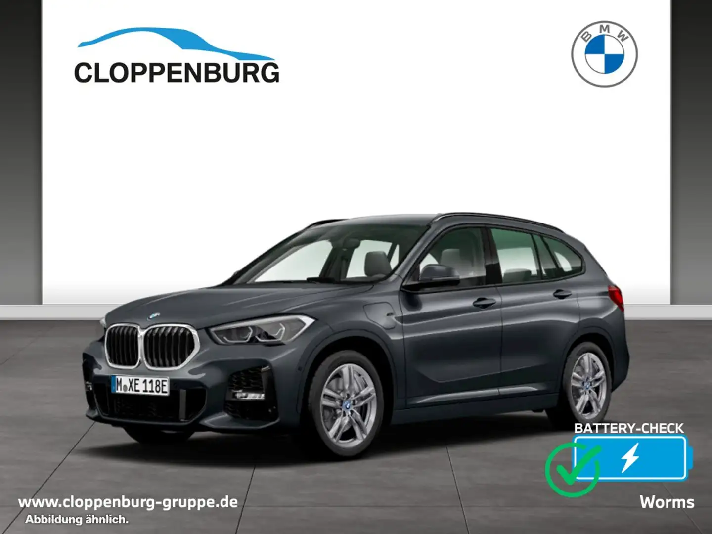 BMW X1 xDrive25e M Sport+Head-Up+LED+Navi+RFK+SHZ Grau - 1