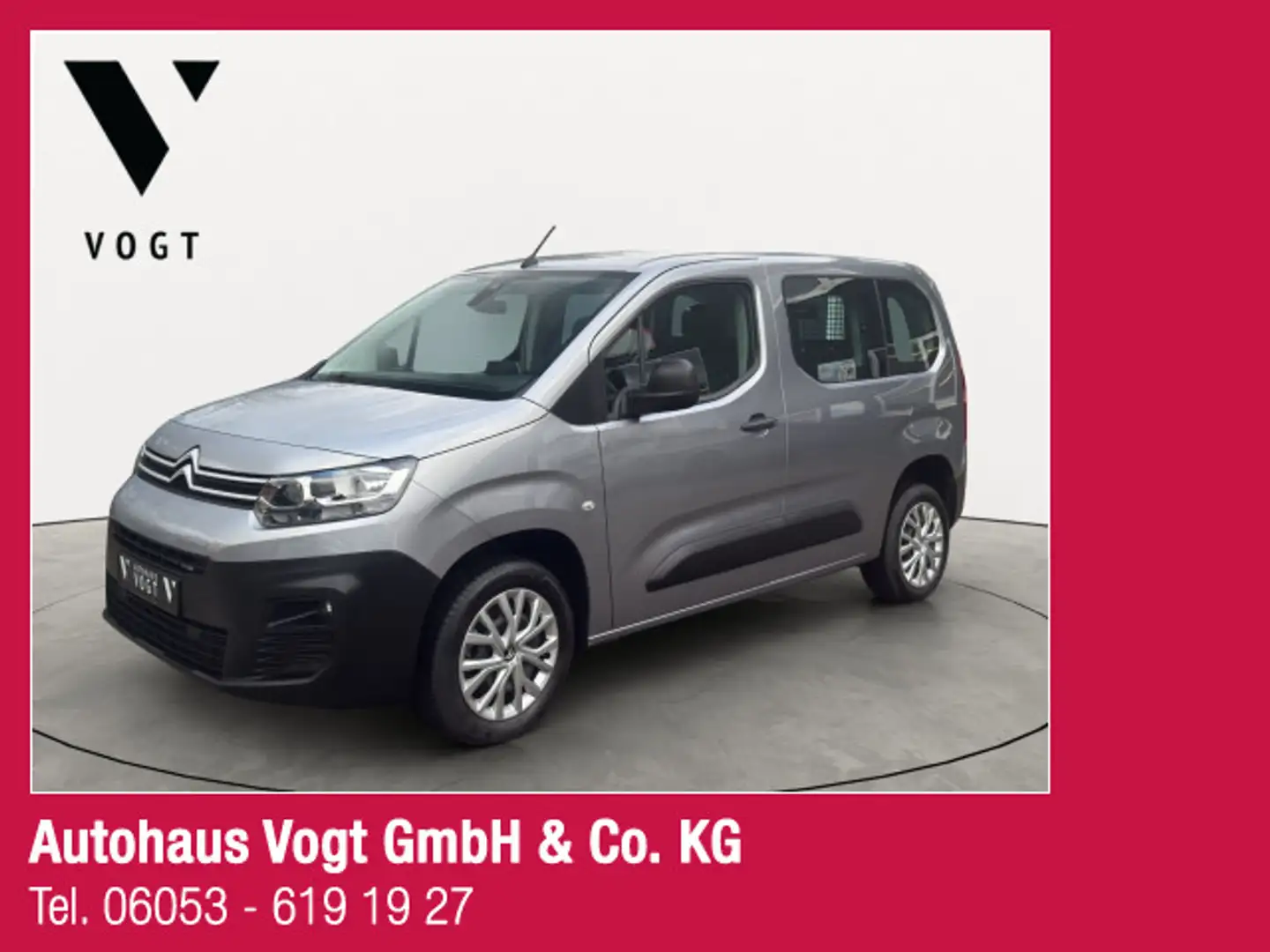 Citroen Berlingo MPV°110PS°5Sitzer°KLIMA°1HAND°APPLE/CAR Grau - 1
