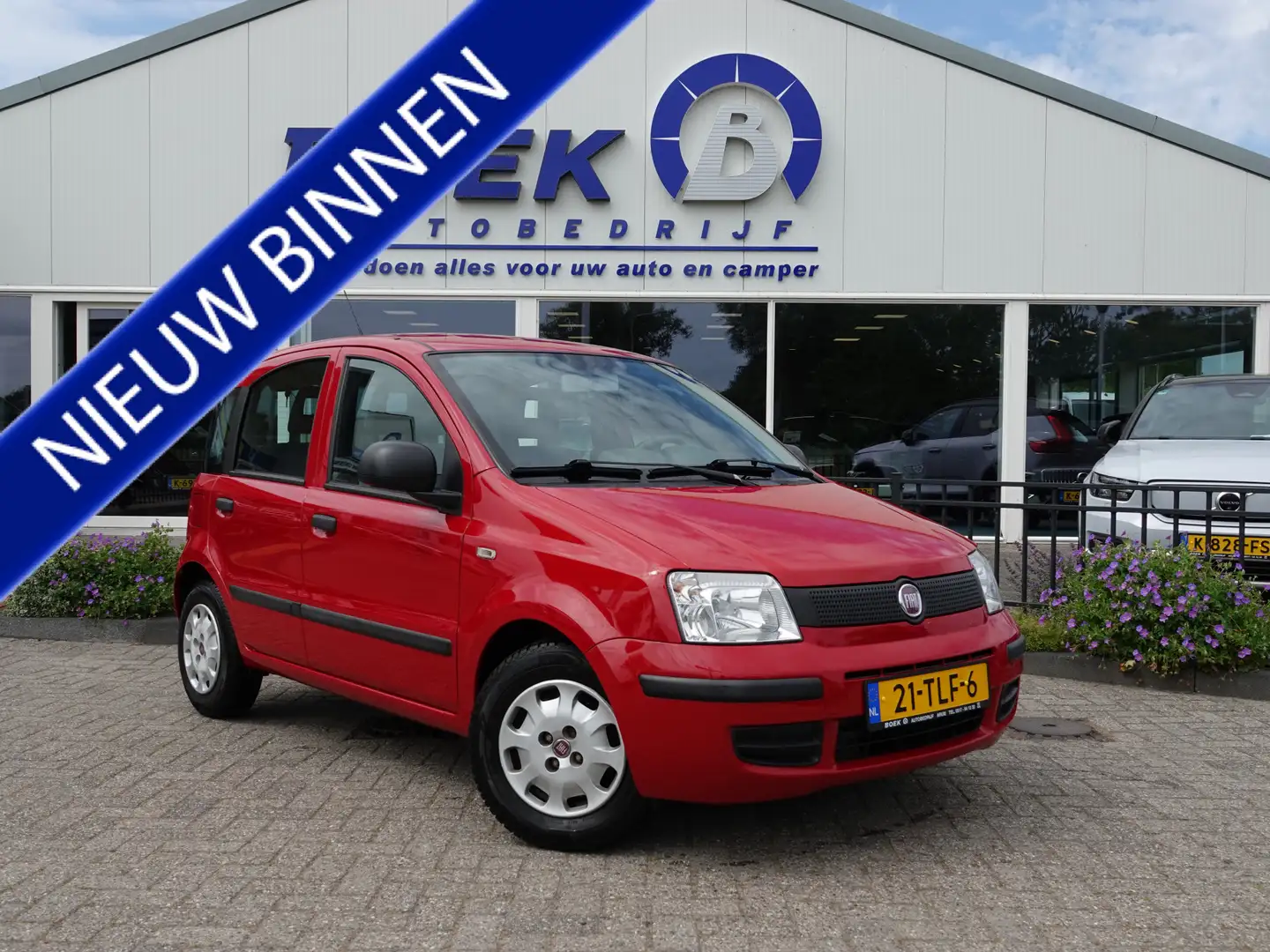 Fiat Panda 1.2 Active 70PK INRUILKOOPJE | MOOIE AUTO | ELEK. Rood - 1