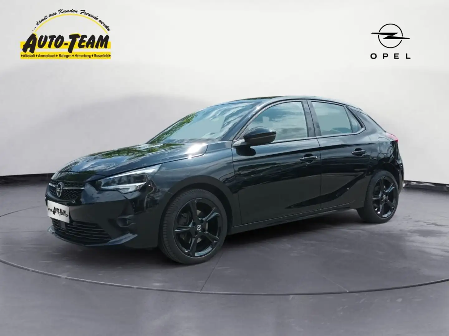 Opel Corsa 1.2 Direct Injection Turbo Aut. GS Line Schwarz - 1