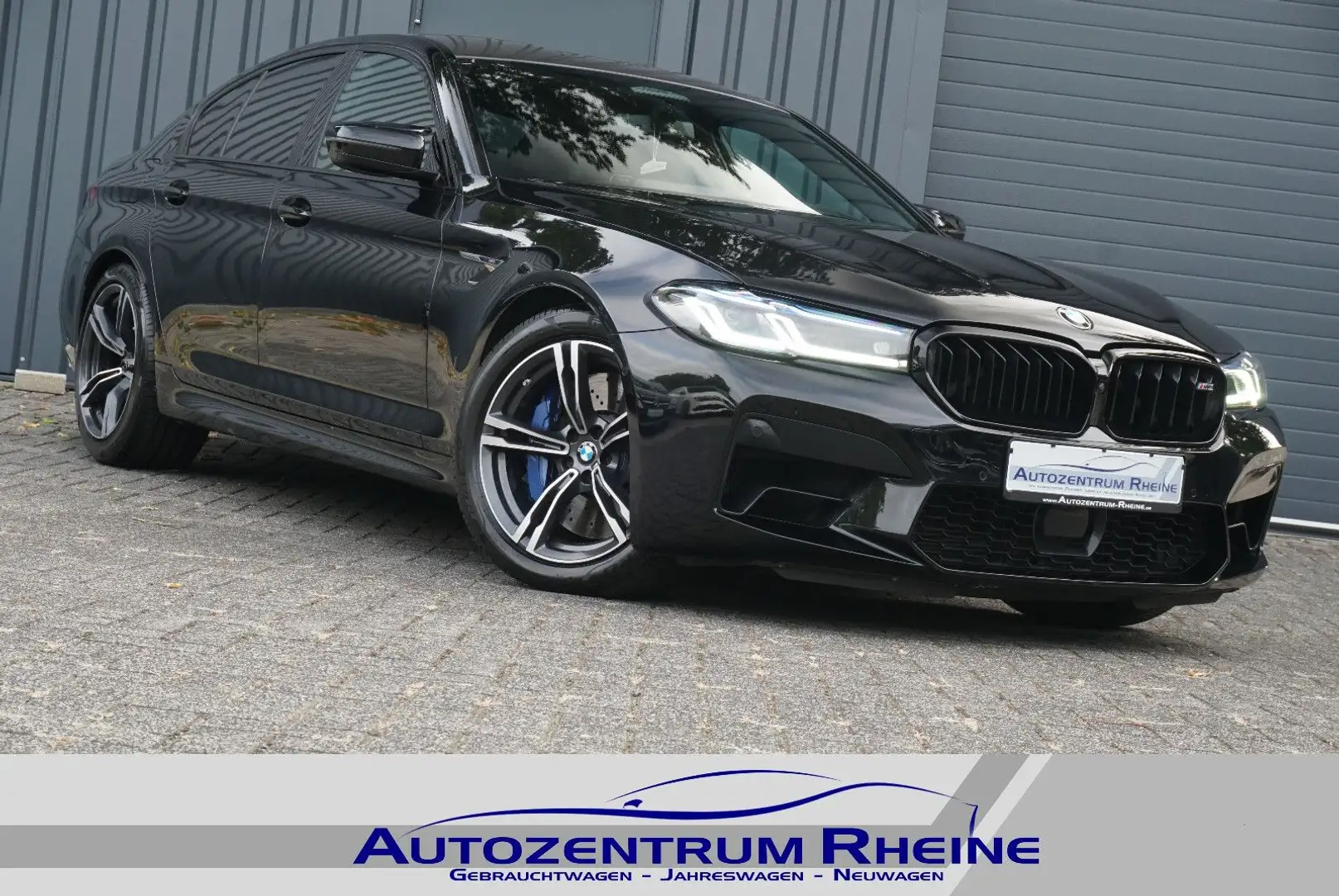 BMW M5 CarbonDach HUD B&W Sound 360° 4xSHZ ACC Laser Schwarz - 1